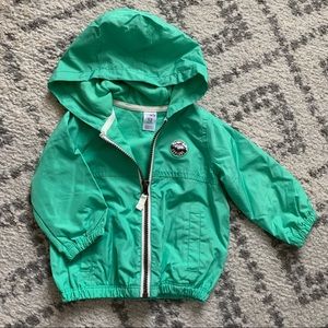 Baby Boy Green Rain Coat - 12m - Carters